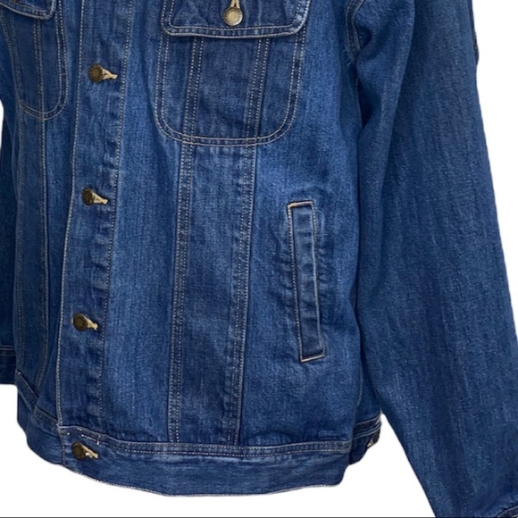 Wrangler Rugged Wear Trucker Denim Jean Jacket - Picture 8 of 9
